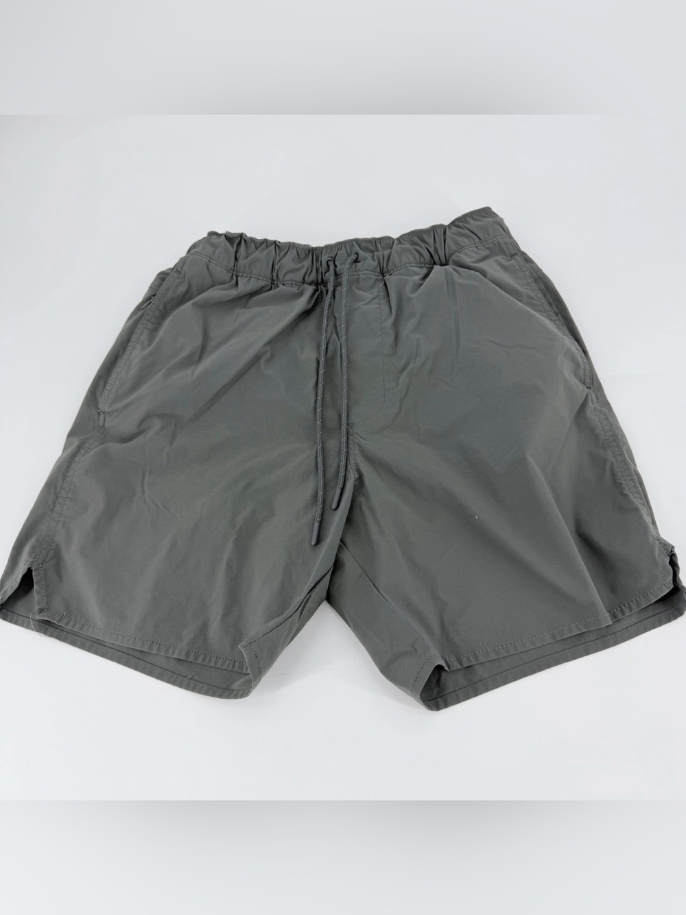 Men's J.Crew Gray Lined Swim Shorts Size Small 6" Inseam
